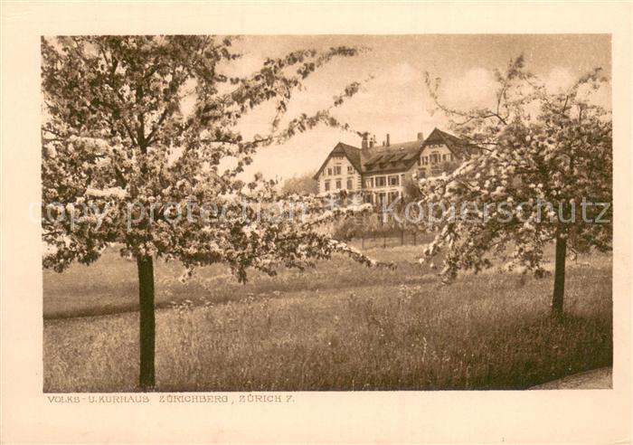 13783710 Zuerichberg ZH Volks- u Kurhaus Vue extérieure Zuerichberg ZH.