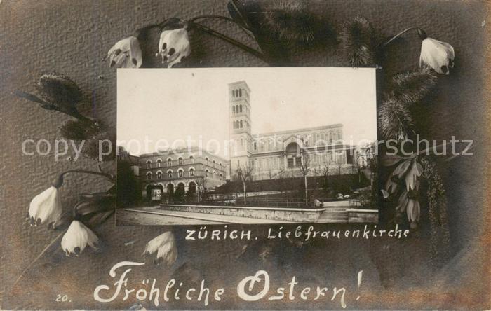 13790989 Zuerich ZH Liebfrauenkirche Vue extérieure Zuerich ZH