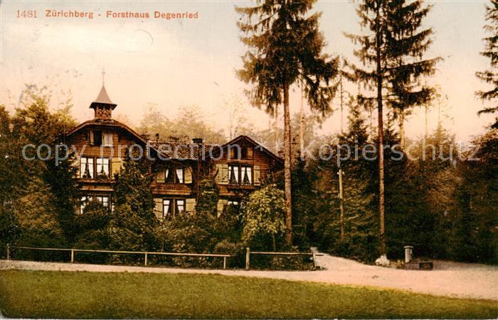 13792936 Zuerichberg ZH Forsthaus Degenried Vue extérieure Zuerichberg ZH