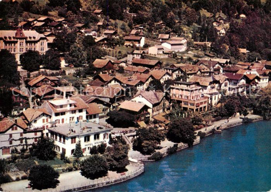 13792992 Brienz Brienzersee BE Fliegeraufnahme Hotel Sternen