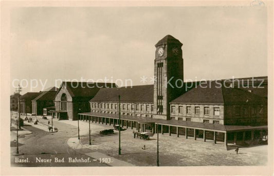 13794243 Bâle BS Gare Badischer Bâle BS