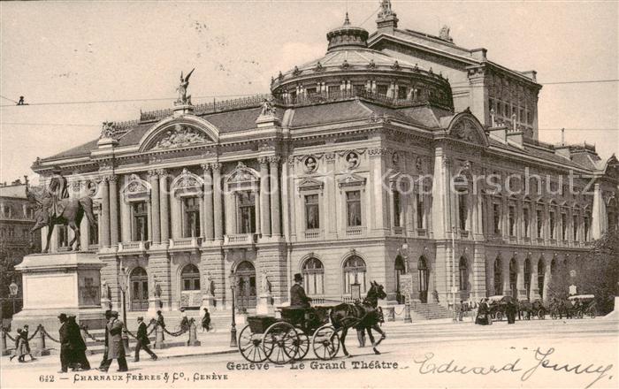 13794453 Geneve GE Le Grand Théâtre - Calèche Geneve GE