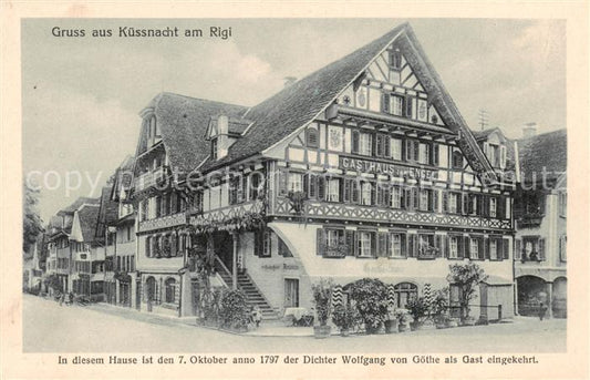 13794512 Kuessnacht Gasthaus zum Engel Aussenansicht Kuessnacht