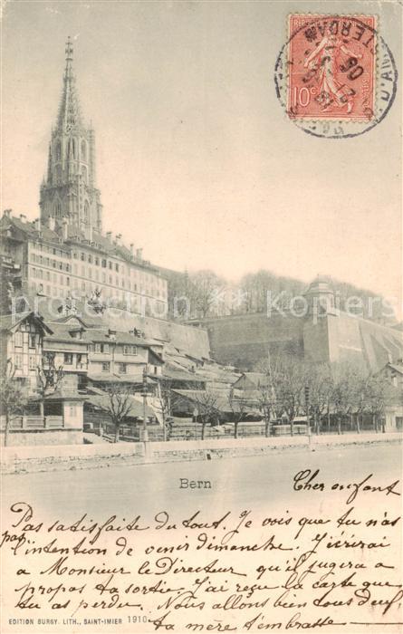 13794976 Bern BE Vue partielle avec église Bern BE