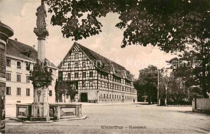 13795150 Caserne Winterthur ZH Vue extérieure d'une maison à colombages