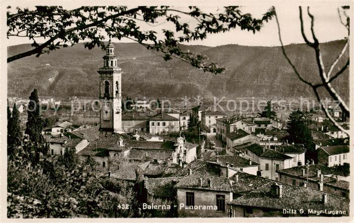 13797486 Balerna TI Vue panoramique sur la ville avec église