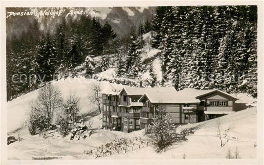 13797504 Saas-Praettigau GR Pension Waldhaus paysage d'hiver