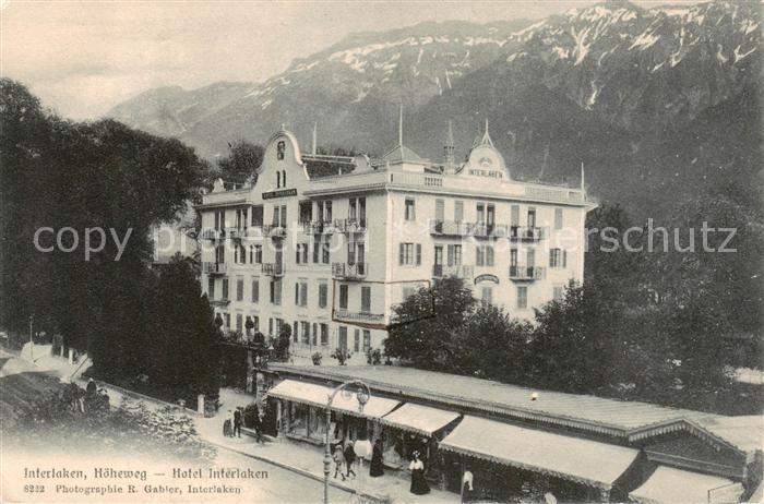 13797514 Interlaken BE Hôtel Interlaken Hoeheweg Alpes bernoises Interlaken BE