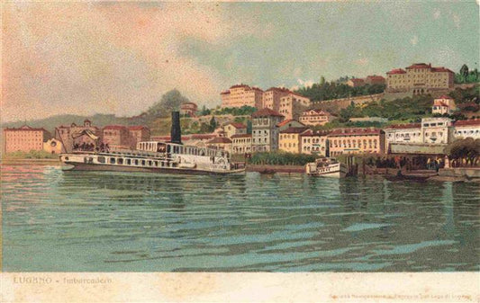 13992230 LUGANO_Lago_di_Lugano_TI Embarcadero