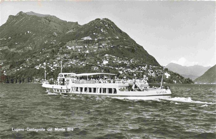 14013899 Castagnola Lago di Lugano e Col Monte Bre