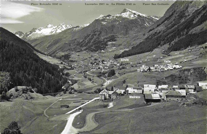 14014415 Airolo Leventina TI con Madrano e Valle