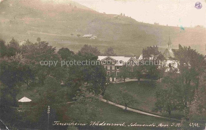 14015328 Schwendi Weissbad IR Ferienheim Waedenswil