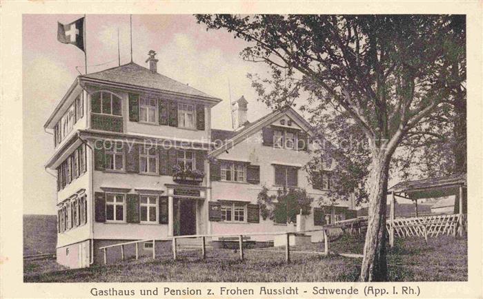 14015331 Schwende Appenzell IR Gasthaus Pension zur Frohen Aussicht