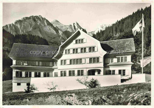 14015707 Wildhaus  SG Bodenweidli St Galler Jugendheim mit Schafberg