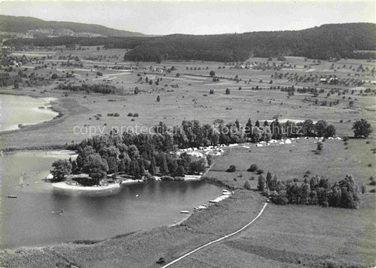 14015709 WETZIKON  Pfaeffikersee ZH Strandbad Wetzikon mit Campinglatz und Balme