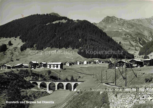 14016056 Buretsch Disentis Surselva GR und Segnas bei Disentis