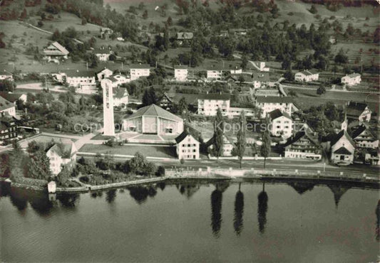 14016075 Oberwil ZG am Zugersee Fliegeraufnahme