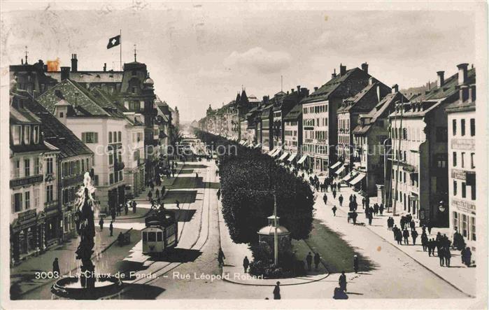 14017845 LA CHAUX -DE-FONDS NE Rue Leopold Robert