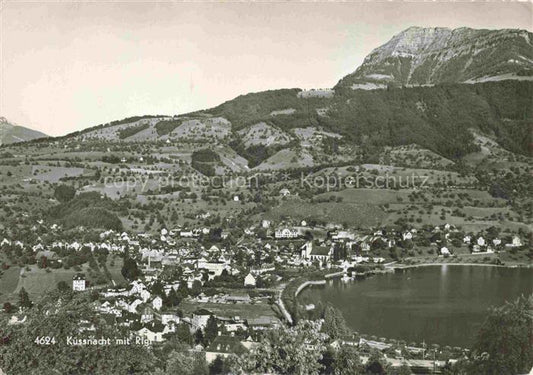 14018143 KuessNACHT Vierwaldstaettersee SZ Fliegeraufnahme mit Rigi