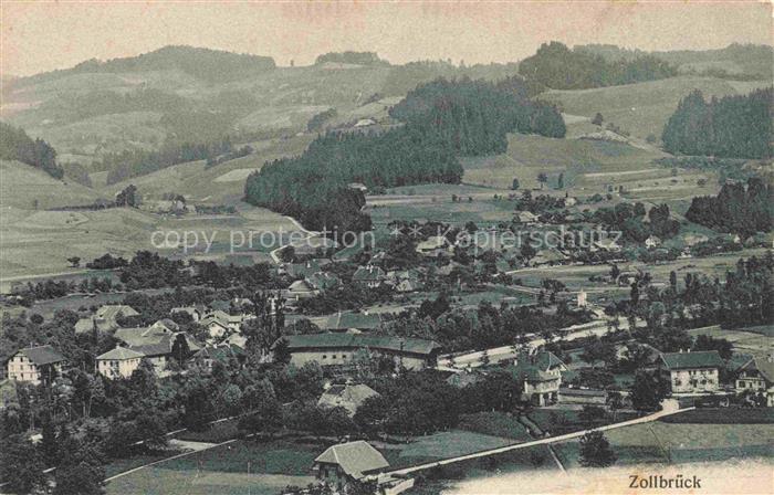 14018598 Zollbrueck Signau BE Panorama Feldpost