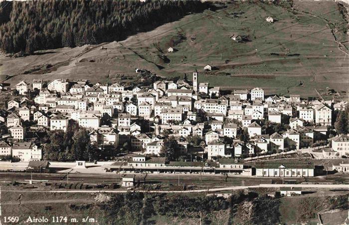 14018627 Airolo Leventina TI Panorama Feldpost