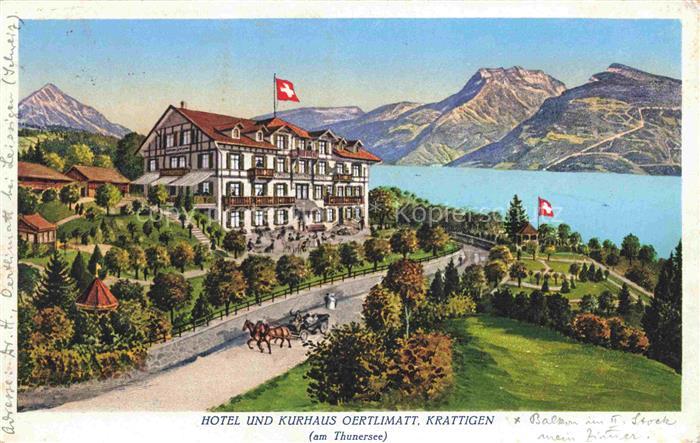 14019039 Krattigen Frutigen Thunersee BE Hotel und Kurhaus Oertlimatt