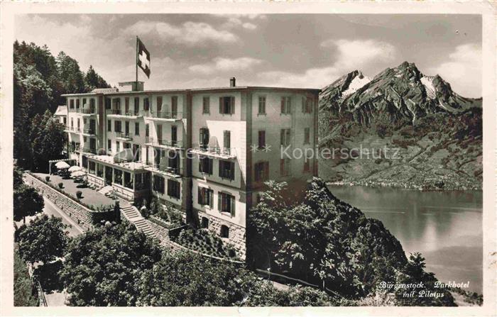 14019062 Buergenstock Vierwaldstaettersee NW Parkhotel mit Pilatus