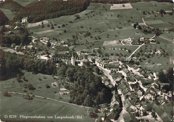 14019461 Langenbruck  BL Fliegeraufnahme