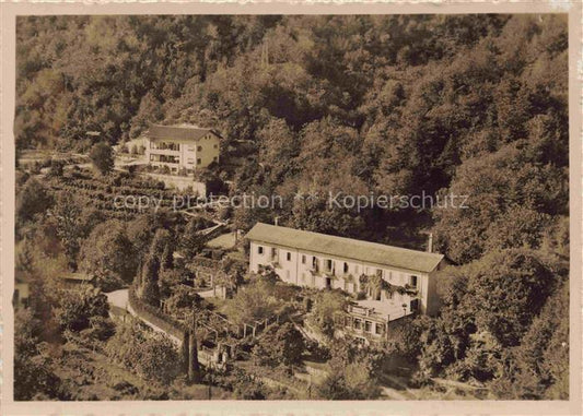 14019498 Monti Locarno TI Erholungsheim Tabor Fliegeraufnahme