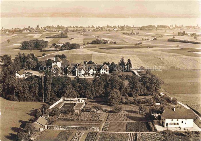 14019516 Founex Nyon VD Collège Protestant Romand Vue aérienne