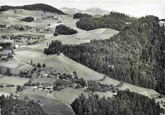 14008238 Schwendibach Thun BE Pension Waldroesli Fliegeraufnahme