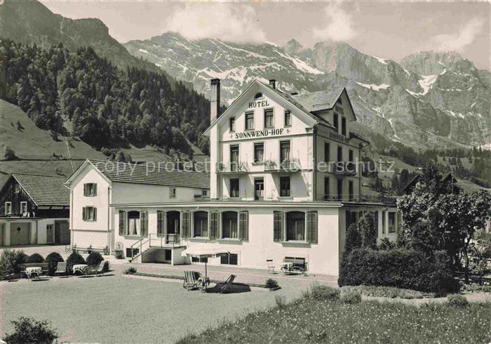 14008263 Engelberg  OW Hotel Pension Sonnwendhof