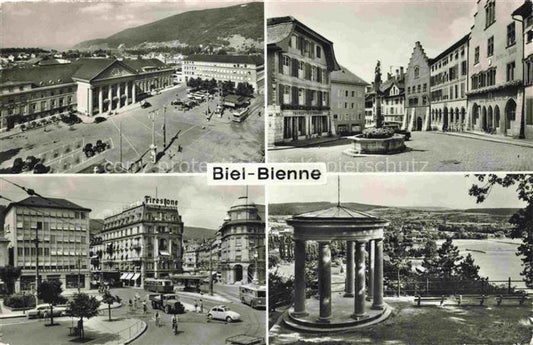 14008316 Biel Bienne BE Teilansichten Stadtzentrum Pavillon Aussichtspunkt