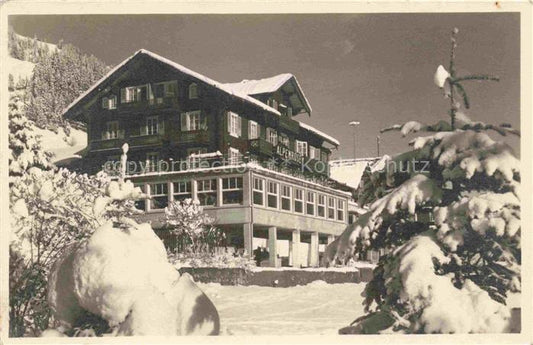 14008867 Adelboden BE Hotel Alpenrose Winterlandschaft