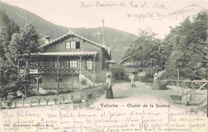 14011242 Vallorbe Orbe VD Chalet de la Source