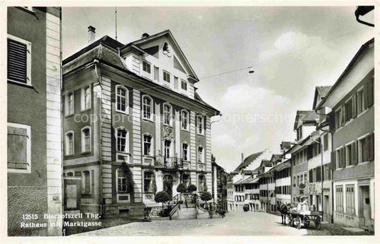 14011321 Bischofszell TG Rathaus Marktgasse