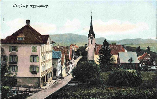 14021244 Hemberg Toggenburg SG Ortspartie Kirche