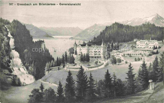 14021553 Giessbach Brienzersee BE Panorama