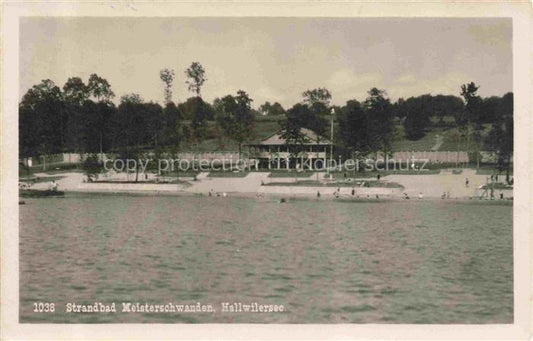 14021575 Hallwilersee Hallwil AG Strandbad Meisterschwanden