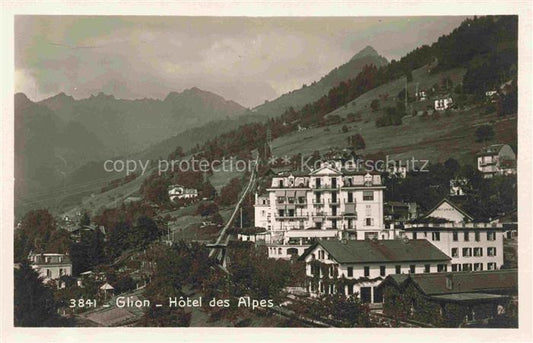 14021737 Glion  VD Hotel des Alpes