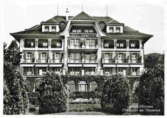 14021983 Oberhofen Thunersee BE Hotel Montana