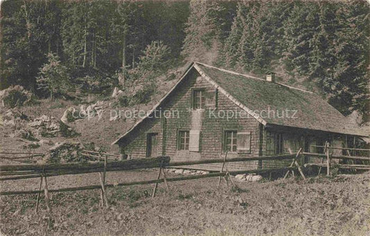 14022276 Trebsthal Trebstal 1100m Wildhaus SG Naturfreundehuette