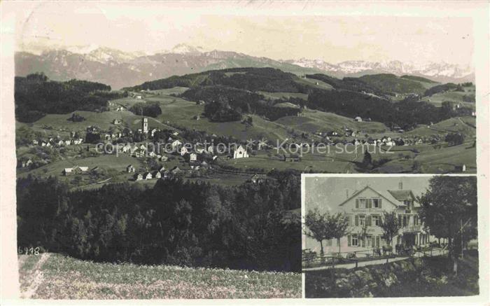 14022328 Heiden AR Panorama Gasthaus zum Rossbuechel