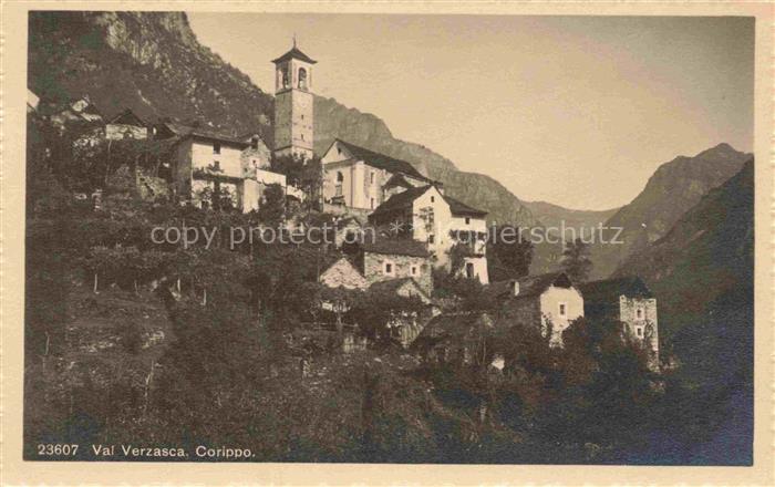 14022341 Corippo Verzasca Locarno TI Panorama