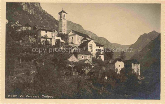 14022341 Corippo Verzasca Locarno TI Panorama