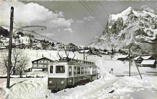 14022343 Grindelwald BE mit Wetterhorn Bahn