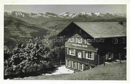 14022361 Hoernli-Kulm 1136m ZH Berggasthaus Hoernli Kulm