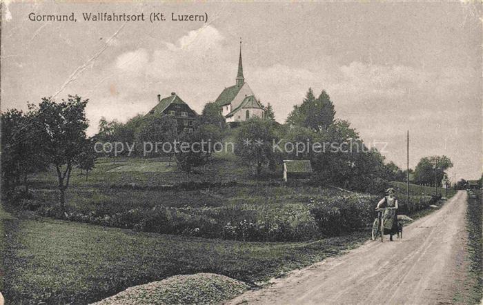 14022372 Gormund Neudorf Sursee LU Panorama Kirche