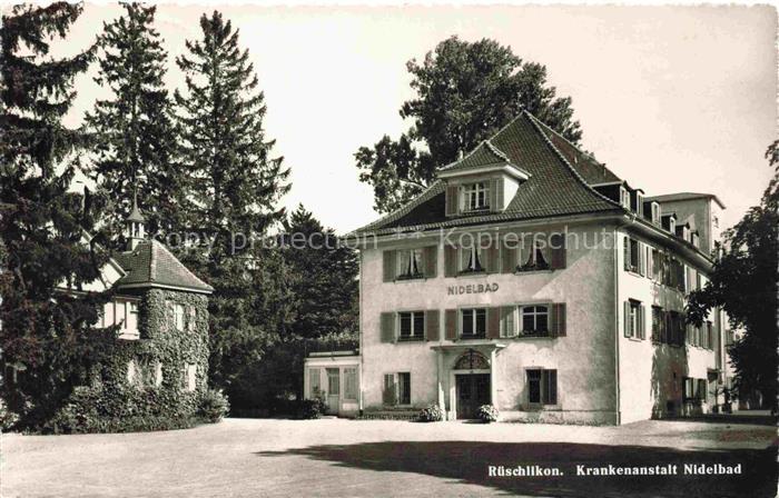 14022382 Rueschlikon HORGEN ZH Krankenanstalt Nidelbad