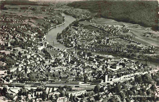 14023169 SCHAFFHAUSEN  SH Fliegeraufnahme